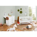 Startset ‘Viktoria’ breed2-delig: ledikantbed, brede commode