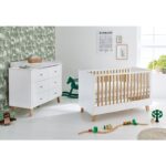 Pinolino Babykamer 3-delige Set – met kinderbed en een extra brede commode