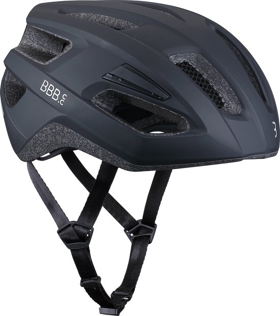 BBB Cycling Kite 2.0 Fietshelm Volwassenen - MTB Helm & Racefiets helm - Wielrenhelm - Fietshelm Dames - Fietshelm Heren - Mat Zwart - Maat M - BHE-29B