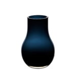 Moderne elegante vaas – diep blauw kwaliteitsglas – DAVOS10