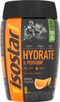 Isostar | Hydrate & Perform | Sinaasappel | 10 x 500 ml | Isotone Sportdranken