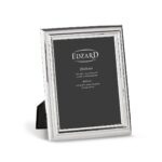 EDZARD fotolijst Florence voor foto 20 x 25 cm, edel verzilverd, aanslag beschermd, met 2 hangers