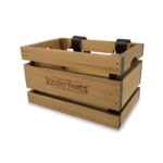 Kinderfeets houten fietskrat