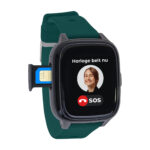 PersonalClick Alarm Horloge Ouderen 4G Deluxe – Groen – SOS Knop – GPS Locatie – Valdetectie – Zonder abonnement