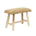 De Raffia Bench – natuurlijk