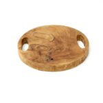 The Teak Root Tray – Natural – S